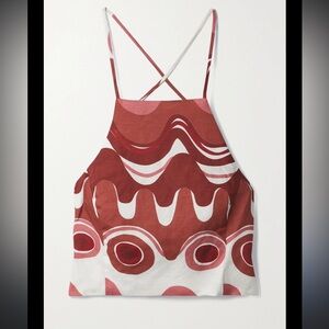 Cult Gaia Joey wave cropped top